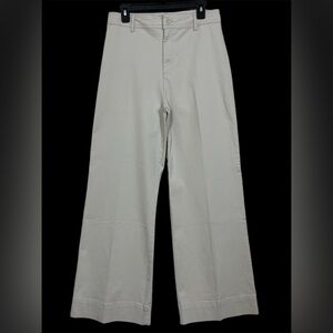 Bagatelle Collection High Rise Wide Leg Khaki Pants Size 12 NWT